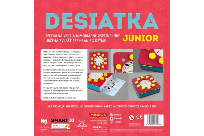 Společenská hra Desítka Junior