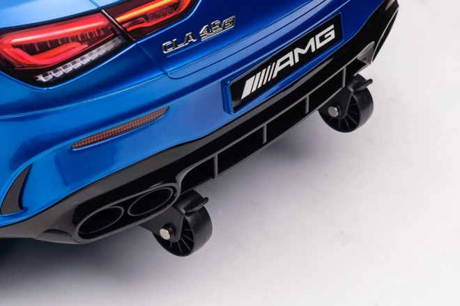 Blue Lacquered 4x4 Mercedes CLA 45s AMG Electric Car