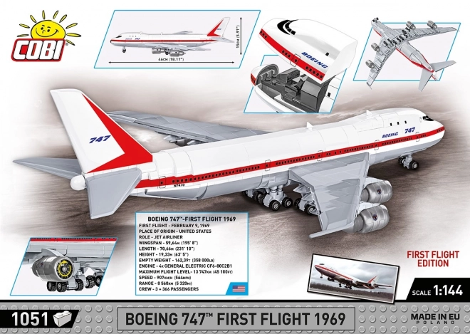 Boeing 747 First Flight Model Kit