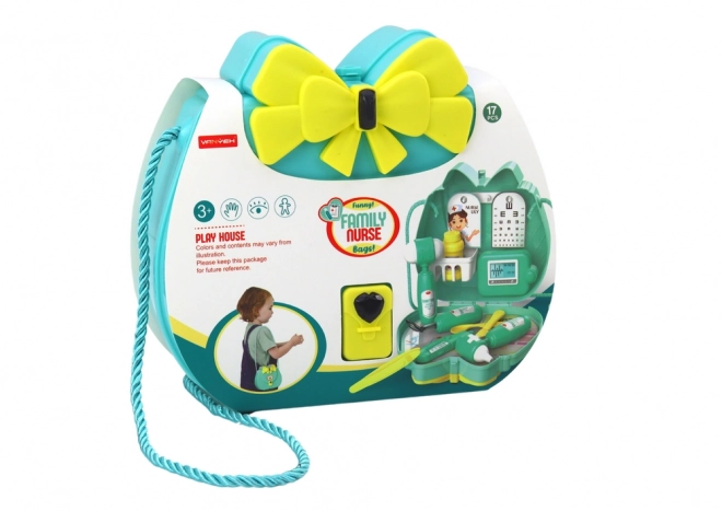 Doctor Playset in Turquoise Bag