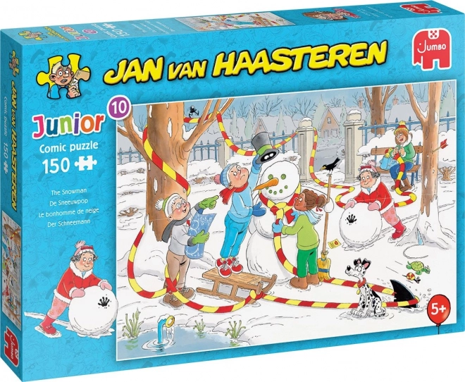 Snowman Fun Puzzle by Jan van Haasteren