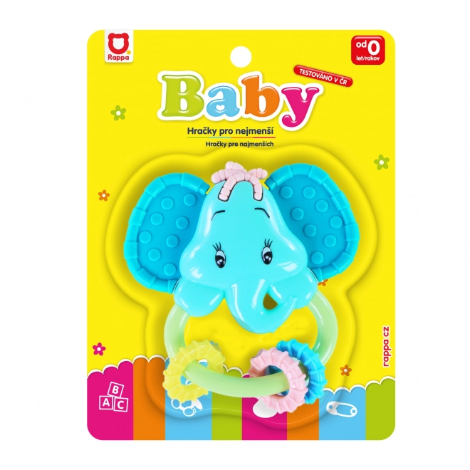 Rattle Elephant Teether