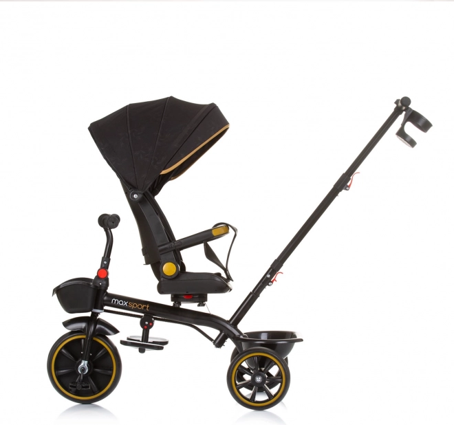 Chipolino Tricycle with Canopy Max Sport 2-in-1 Obsidian