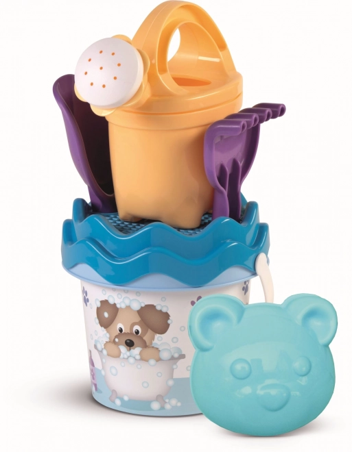 Small Puppy Sand Set with Watering Can