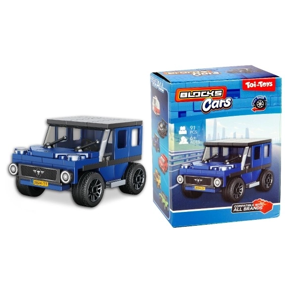 Blocks Racing Cars Building Set