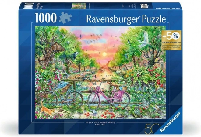 Ravensburger kola in amsterdam puzzle 1000 pieces