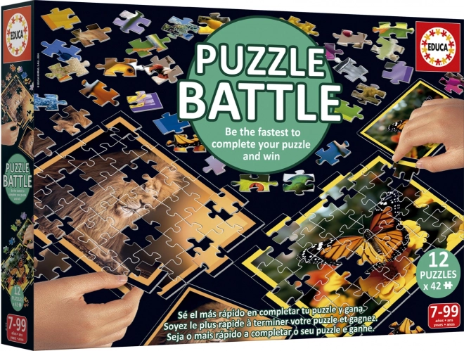 Educa Nature Puzzle Battle 12x42 Pieces