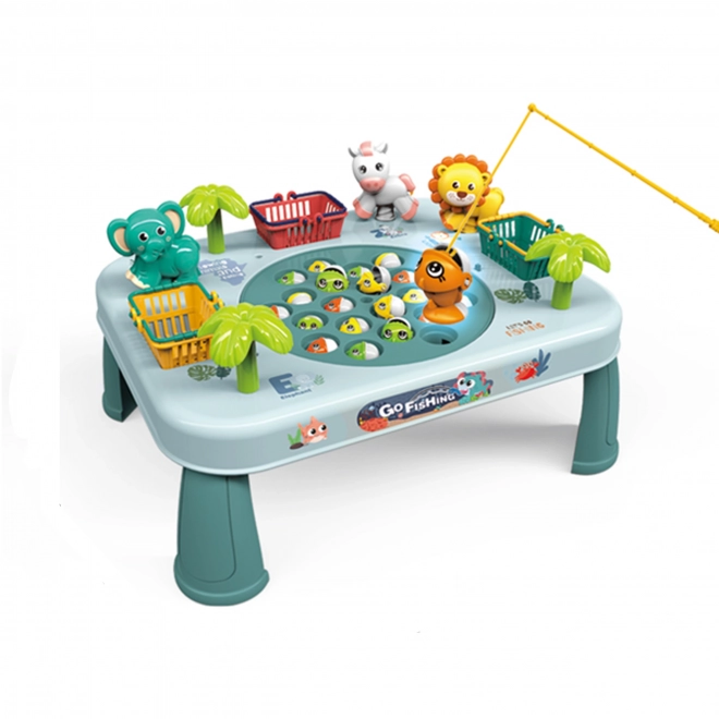 Interactive Fishing Game Table by Woopie