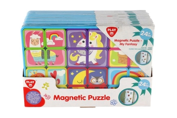 Magnetic Puzzle Board Fantasy