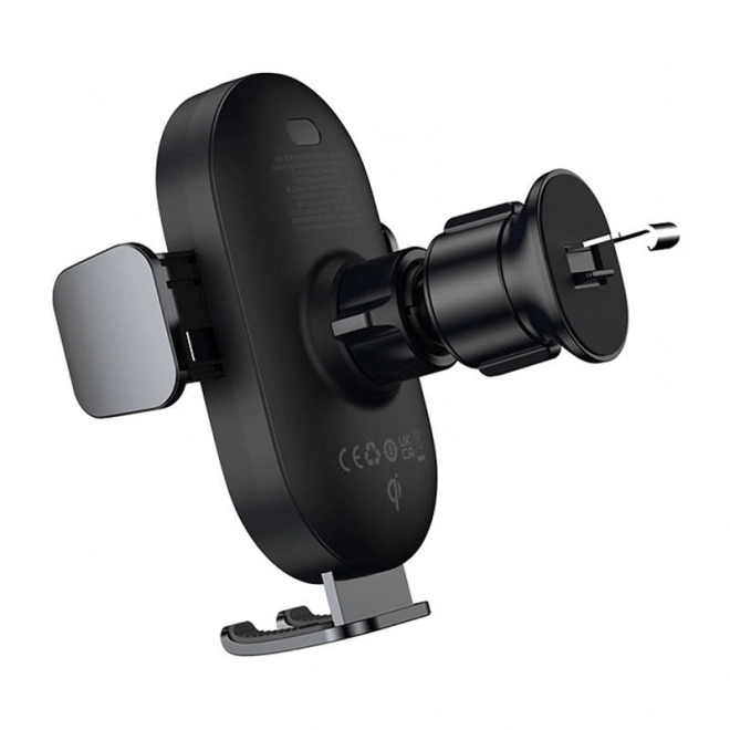 Supporto auto con caricatore a induzione Baseus LightChaser nero