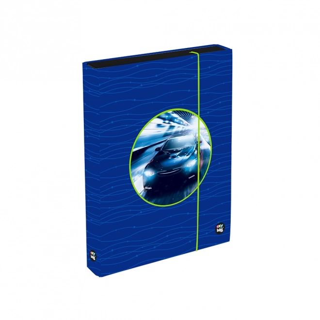 Notebook Box A4 Jumbo Sherpy Blue