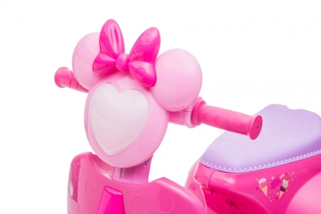 Three-Wheel Ice Cream Scooter Pink