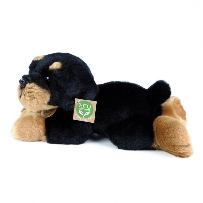 Plush Rottweiler Dog 30 cm Eco-Friendly