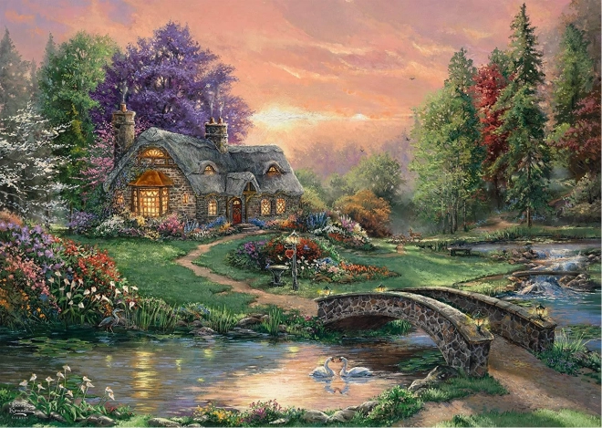 Schmidt Puzzle My Love's Refuge 1000 Pieces