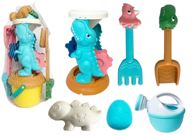 Dinosaur Sand Toy Set with Mill and Buckets