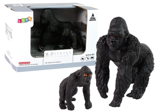 Gorilla Figures Set from World Animals Series