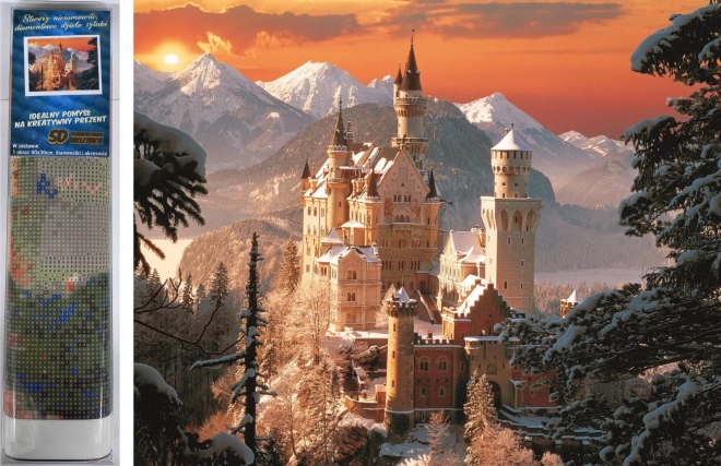 Neuschwanstein Winter Diamond Painting Kit