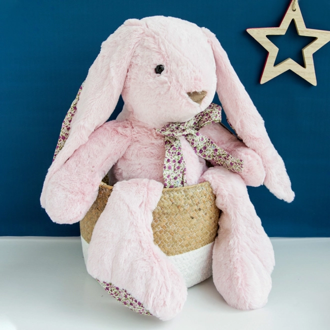 Doudou Plush Pink Bunny 50 cm