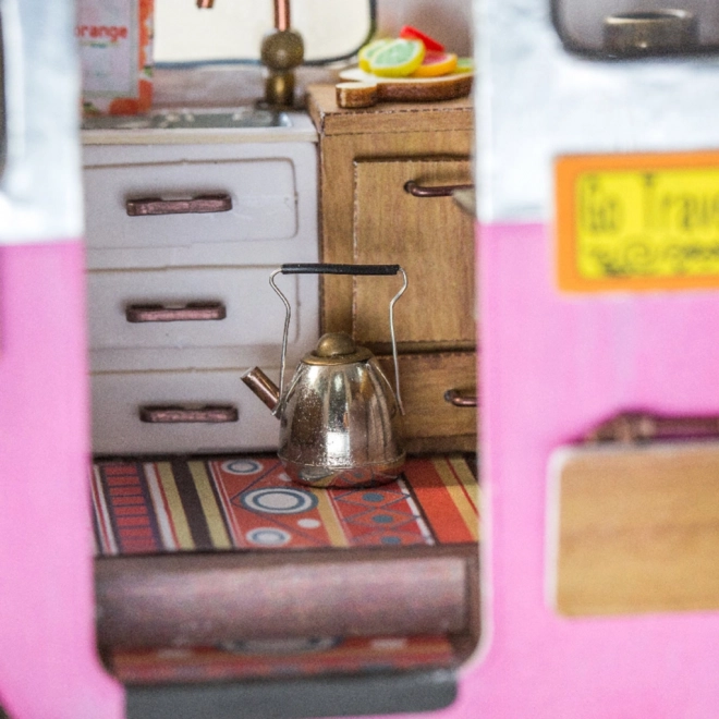 Robotic Miniature Dollhouse Party Caravan