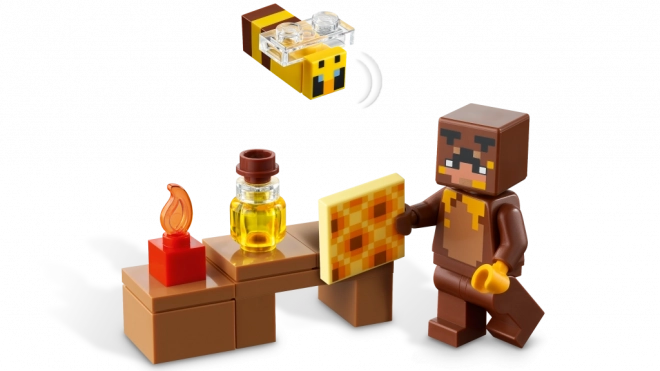 Lego Minecraft Bee Farm