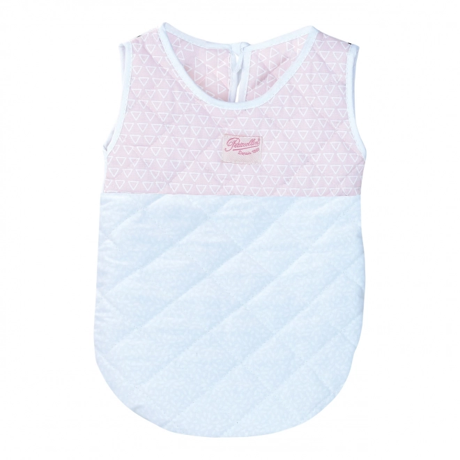 Pink and White Sleeping Bag for Dolls