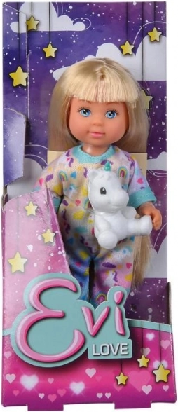 Plush unicorn as the best friend
