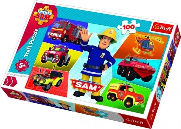 Fireman Sam Vehicles Puzzle 100 Pieces