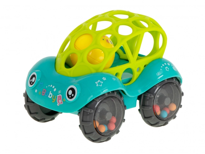 Car with Rattle and Teether