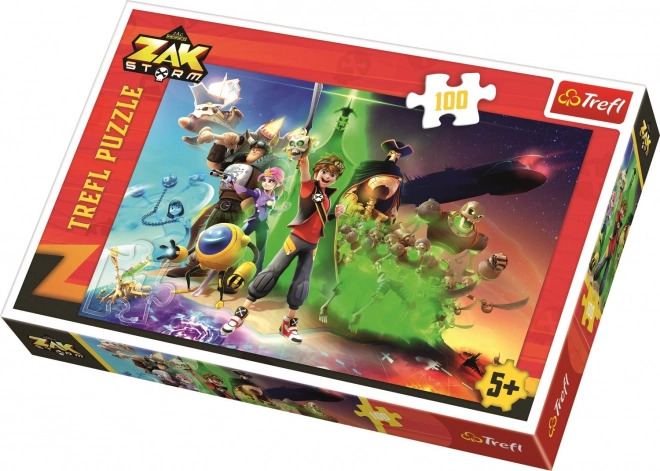 Trefl Puzzle Zak Storm: Ocean Conquest 100 Pieces