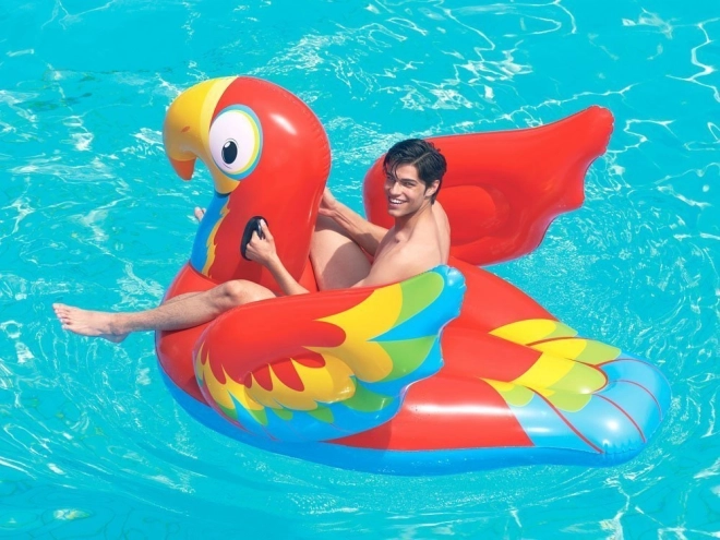 Inflatable Parrot Pool Mattress