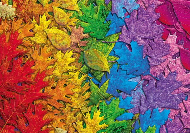 Colorful Leaves Puzzle 1500 Pieces