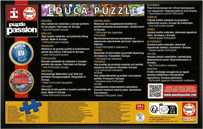 Puzzle dinosauri furiosi 1000 pezzi