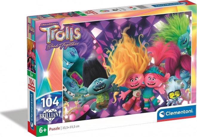 Brilliant Puzzle Trolls 3 by Clementoni