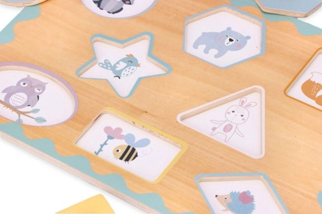 Playful learning of shapes, colors, and animals