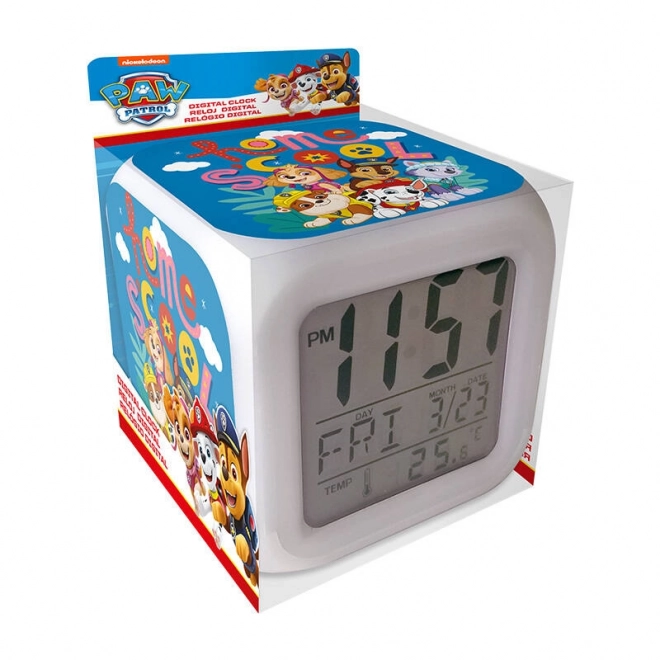 Digital Alarm Clock Paw Patrol Kids