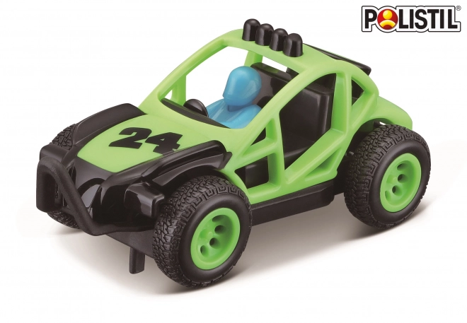 Polistil Desert Rally Green Toy Car