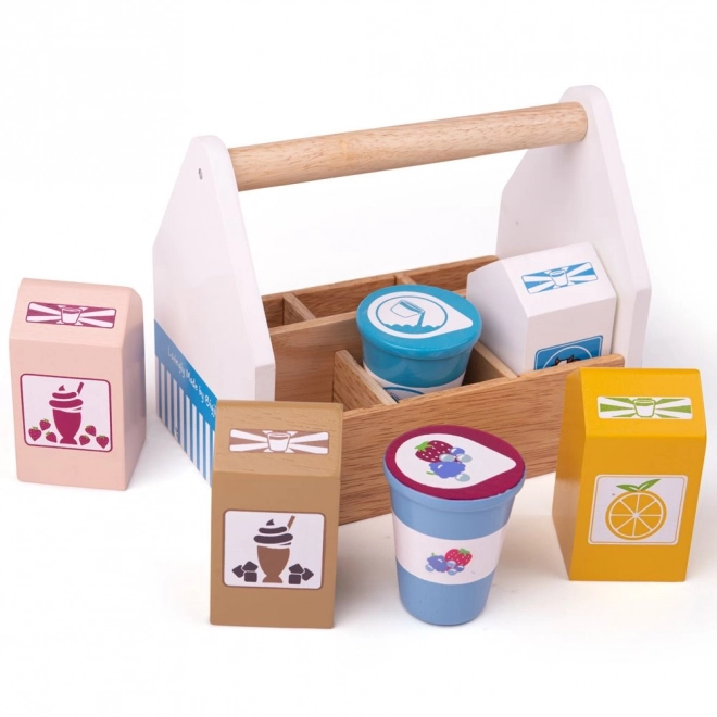 Bigjigs Toys Portable Beverage Set