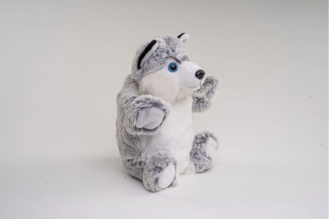 Husky Plush Hand Puppet