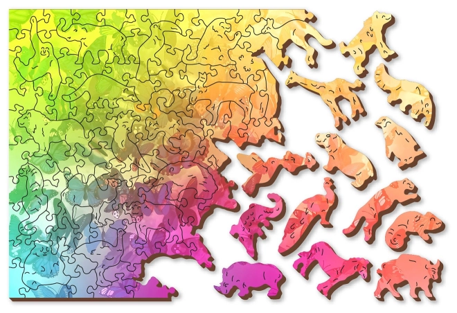 Uniquely shaped pieces