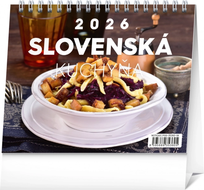 Stolni kalendar Slovačka kuhinja 2026