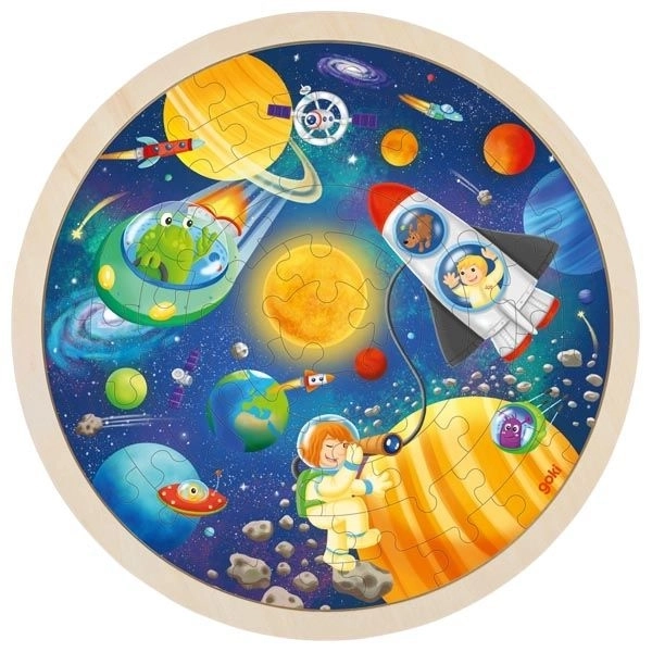 Round Cosmos Puzzle