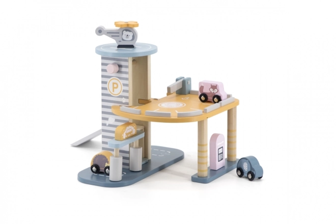 Wooden Garage Play Set