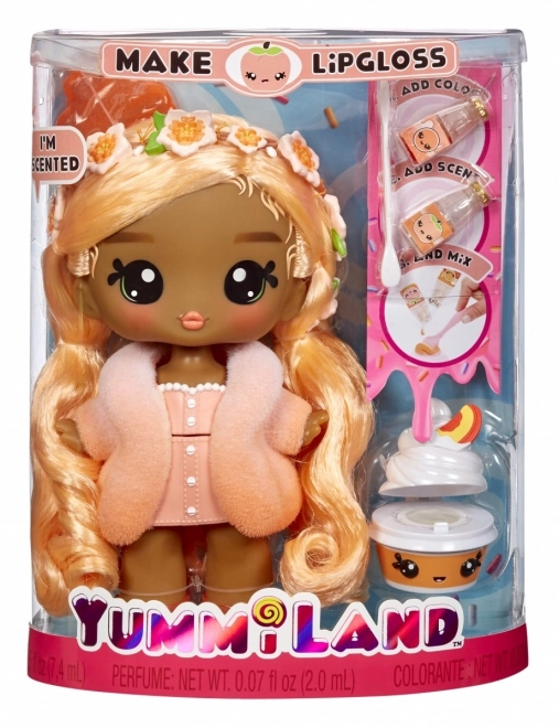 Yummiland Doll with Lip Gloss Pet Piper Peach