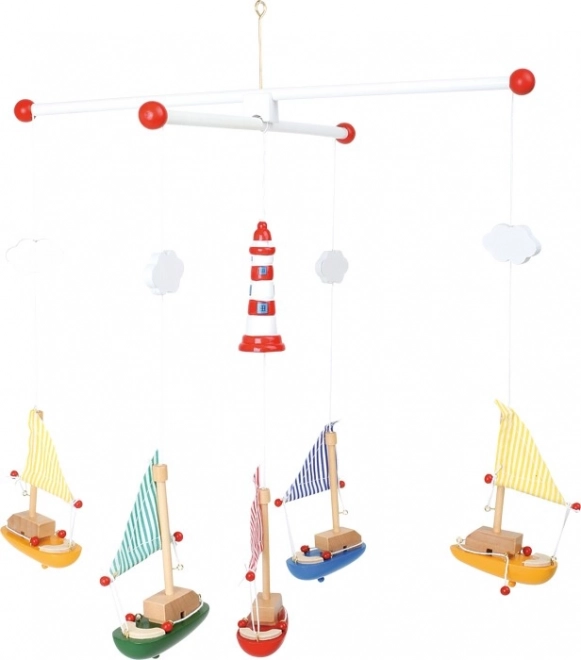 Sailboat Mobile with Lighthouse