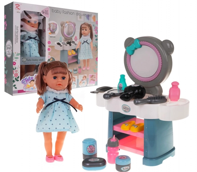 Interactive Doll Kinga with Vanity and Accessories