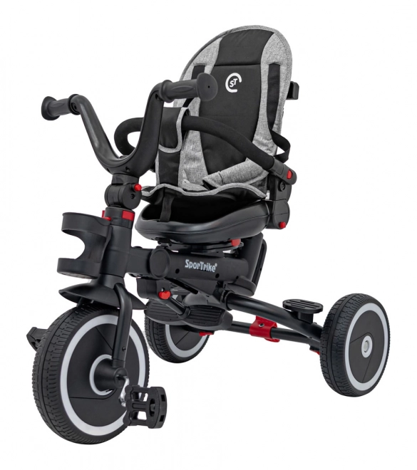 Szürke háromkerekű bicikli Sportrike