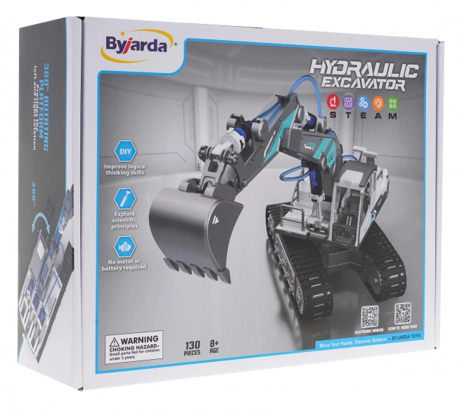 Hydraulic Excavator Model Kit for Kids