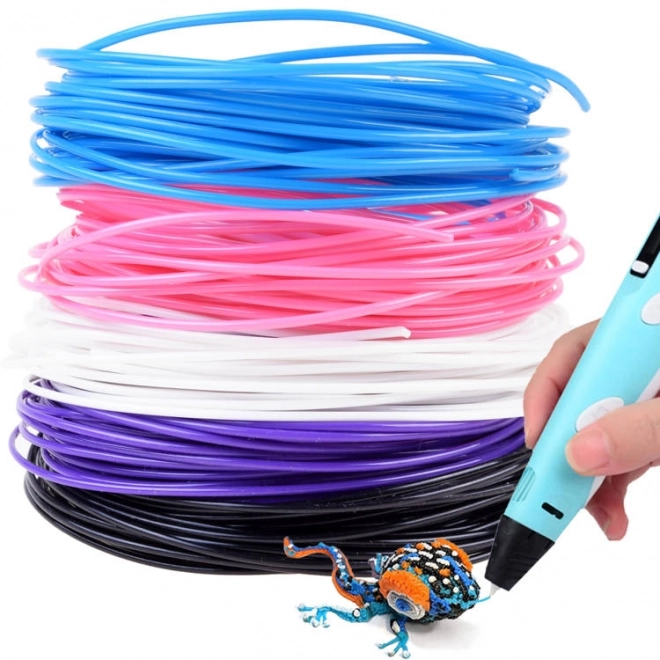 3D Pen Refill Set of 5 Colors – B