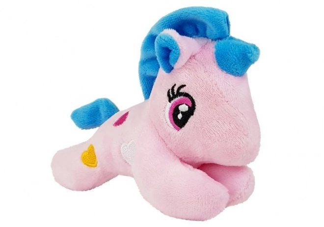 Small Unicorn with Carrier Plush Toy