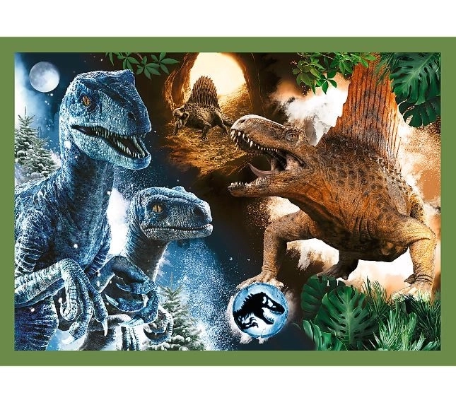 Dangerous Dinosaurs Jurassic World Puzzle Set